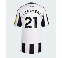 Newcastle United Tino Livramento #21 Koszulka Podstawowa damskie 2025-26 Krótki Rękaw